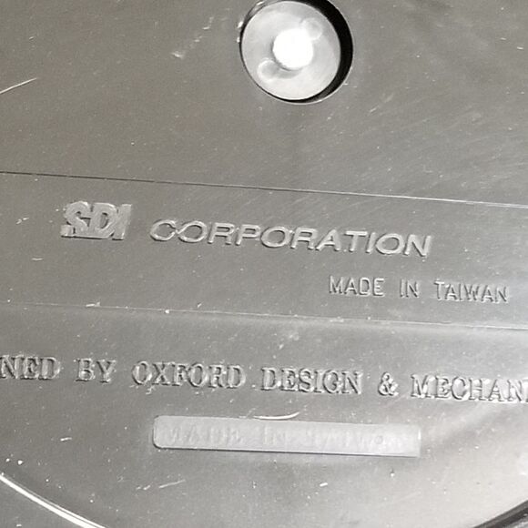 Rotating organizer for desktop supplies or art supplies mfg by SDI vintage black - Picture 4 of 9